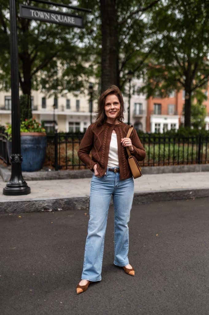 Pointy Toe Flats with jeans
