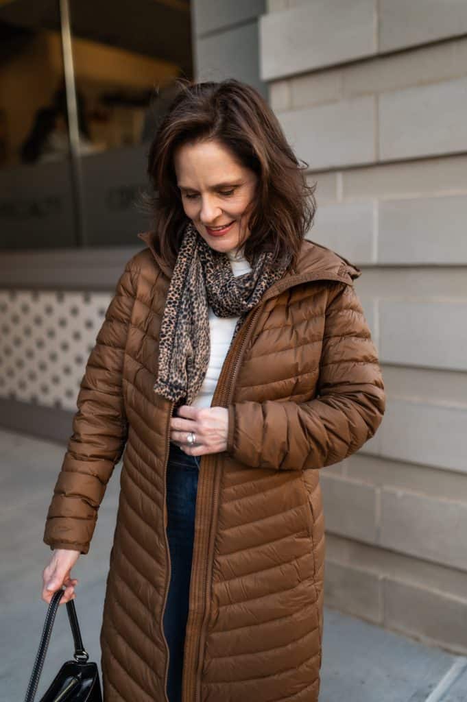 long puffer coat