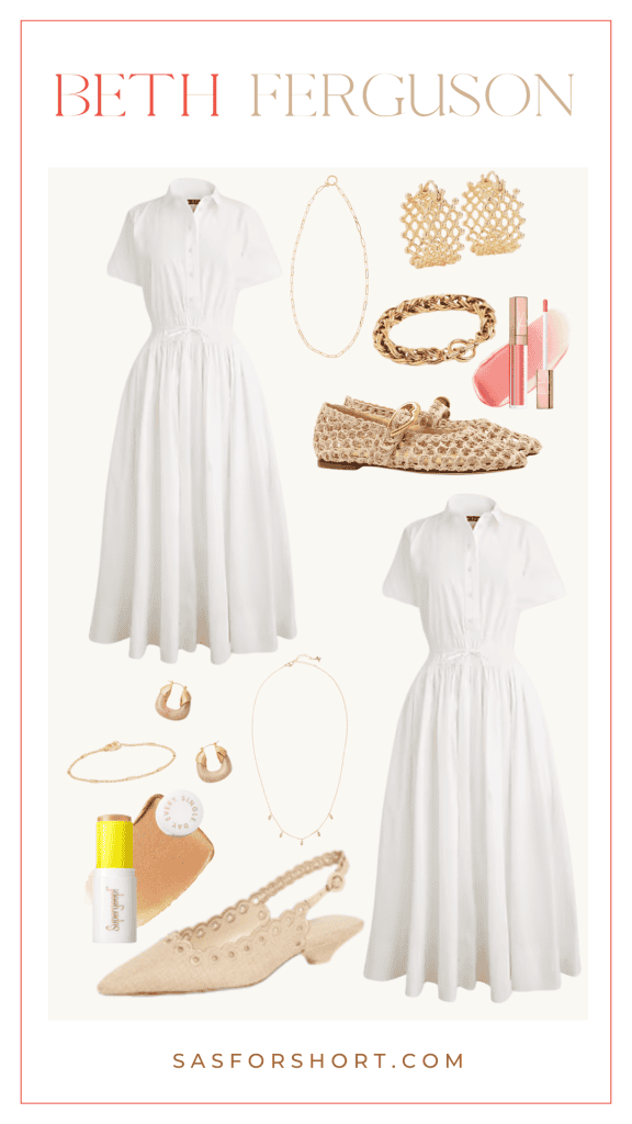 how to style a white dress Shoes To Wear With A White Dress