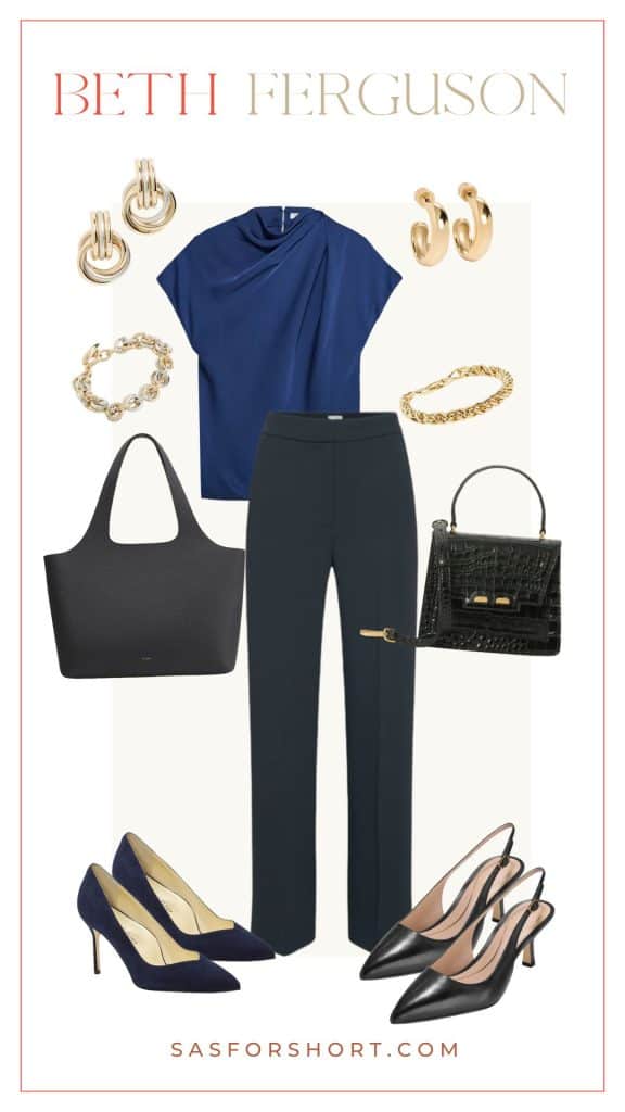 Monochrome Petite Work Outfits