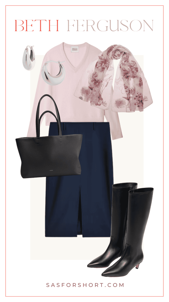 How To Style Skirts In Winter When Petite