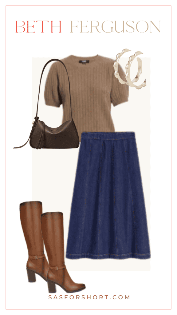 Midi Skirt winter fashion